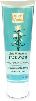 

Auravedic Ultra Whitening Face Wash(100 g)