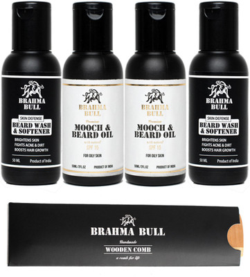 

Brahma Bull PRO Beard Combo for Oily Skin(Set of)