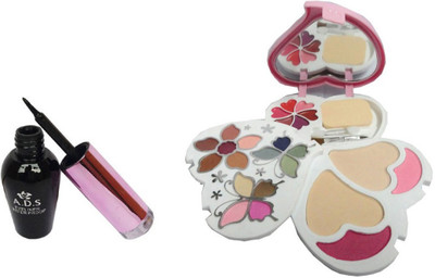 ADS 1612 Eyeliner, 3956 Makeup Kit(Set of 2)