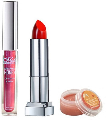 

Menow Splendid Honey All Day Lip Wear Collection-Red Wine(Set of 3)