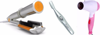 

3P Kart 3p -002 Personal Care Appliance Combo(Hair Straightener, Hair Curler, Hair Dryer)