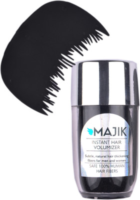 Majik Grey Hair Building Fiber (18 grams) With Optimizer Comb(Set of 2)