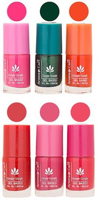 

Aroma Care Matte Nail Polish Combo-cc 29-565-569-636-645-550 Multicolor,(Pack of 6)