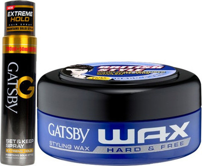 

Gatsby Hard & Free ,Extreme Hold Hair Spray(Set of 2)