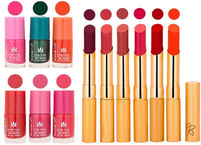 

Aroma Care Perfect Combo of Nail Polish and Rythm Lipstick Popular Shades in Wholesale Rate 2332017131(Set of 12)