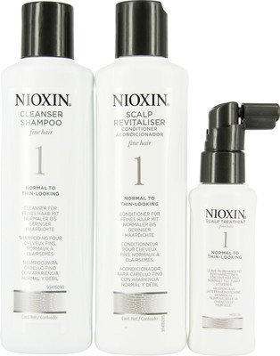 

Nioxin System 1 Trial Kit for normal to thin hair(Set of)