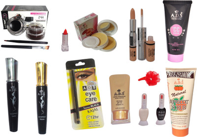 

ADS Professional Makeup Combo - 13 in 1(Set of 13)