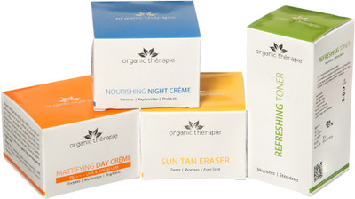 

Organic Therapie Glow and Shine Skin Combo(Set of 4)