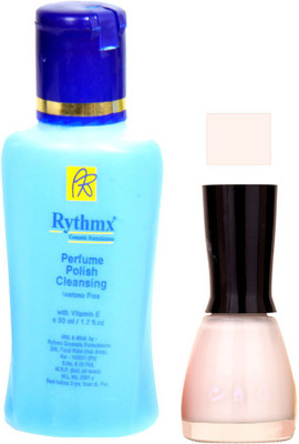 

Rythmx White Shades Nail Polish With Extra Strenth Polish remover 48030(Set of 2)