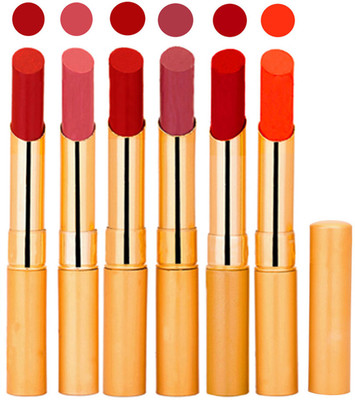 

Rythmx 6 Pcs Color Lipstick Makeup Creamy Matte Long Lasting Lip Colors 162201756(Multicolor,)