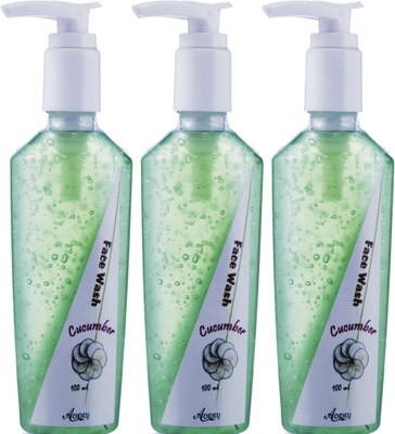 

Adidev Herbals Anti Pimple Cucumber Face Wash (Pack of 3)(Set of 3)
