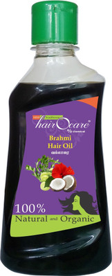 

Hairocare Brahmi - The traditional medicinal one of India for memory power and stress relief - Pack of 1 x 200 ml - Hair Oil(200 ml)