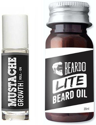 

Beardo Roll on And Lite35 oil(Set of 2)