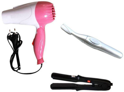 

Appliance Bazar AB-2800 Personal Care Appliance Combo(Hair Straightener, Hair Dryer)