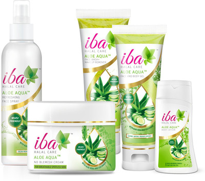 

Iba Halal Care Aloe Aqua Combo(Set of 5)