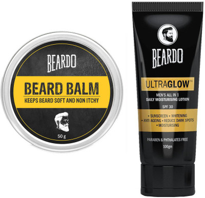 Beardo Balm and Lotion(Set of 2)