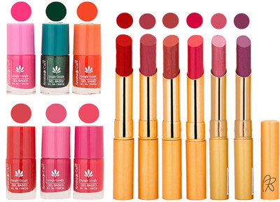 

Aroma Care Perfect Combo of Nail Polish and Rythm Lipstick Popular Shades in Wholesale Rate 2332017118(Set of 12)