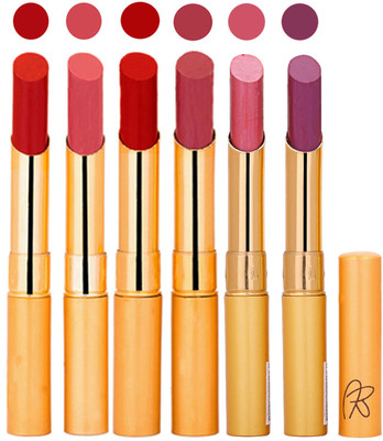 

Rythmx 6 Pcs Color Lipstick Makeup Creamy Matte Long Lasting Lip Colors 162201758(Multicolor,)