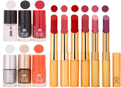 

Aroma Care 6 Nail Polish Set Rythm 6 Pcs Lipstick 6 Awesome Color for Fashion Women 2332017058(Set of 12)