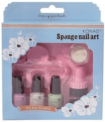

Konad Sponge Nail Art Set(Set of 11)