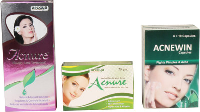 

Arogya Acnure Kit(Set of 3)