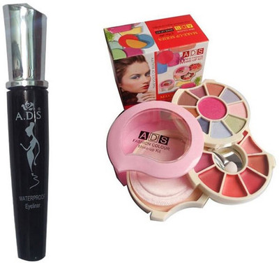 

ADS WaterProof Eyeliner, 3926 Makeup Kit(Set of 2)
