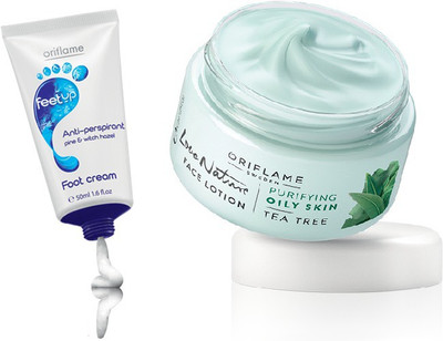 

Oriflame Sweden Face and foot care combo(Set of 2)