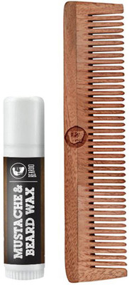 

Beardo Waxstick 4gm and Neem Wooden Comb(Set of 2)