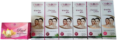 

Chloris Fariness Cream with Pearl Natural Bleach Cream Free(Set of 7)