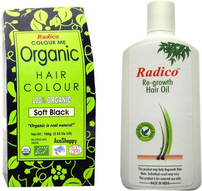 

Radico SoftBlack And Re Growth Oil(Set of 5)