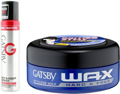 

Gatsby Hard &Free ,Super Hard Hair Spray(Set of 2)