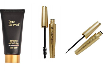

Blue Heaven kajal,mascara,foundation(Set of 3)