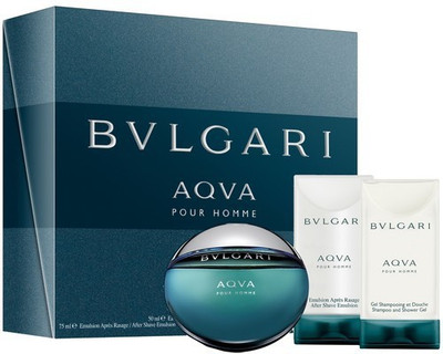 

Bvlgari Aqva Gift Set For Men(Set of 3)