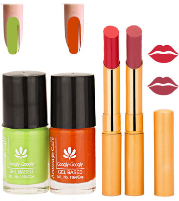 

Aroma Care Nail Polish Red Lipstick Combo 034(Set of 4)