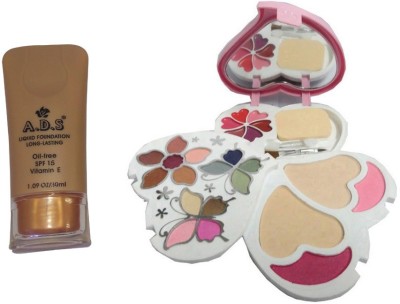 

ADS Liquid Foundation / 3957 Makeup Kit(Set of 2)