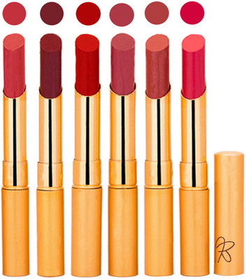 

Rythmx Imported Lipstick Combo of 6 Pcs for Ladies Women Girls 162201701(Multicolor,, 13.2 g)