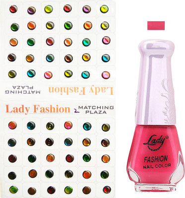 

Lady Fashion Nail Polish And Bindi 0803201747(Set of 2)