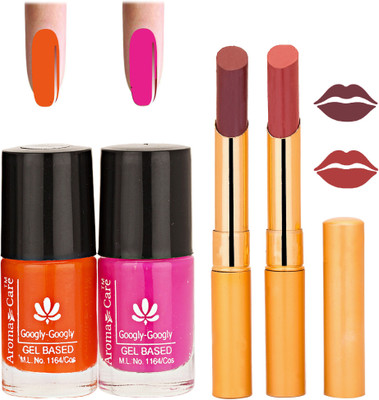 

Aroma Care Nail Polish RHYTHM Mauve Lipstick Combo 031(Set of 4)