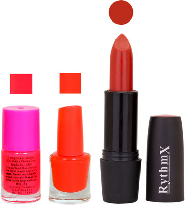 

Rythmx SF RYTH BLK LIPSTICKS AND NAIL POLISH IMPORTANT COMBO 17(Set of 3)