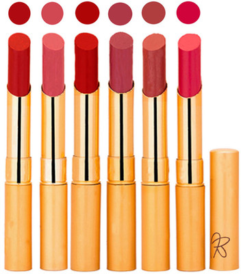 

Rythmx 6 Pcs Color Lipstick Makeup Creamy Matte Long Lasting Lip Colors 162201755(Multicolor,)