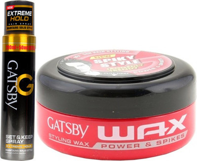 

Gatsby GatsbyPower & Spikes ,Extreme Hold Hair Spray(Set of 2)