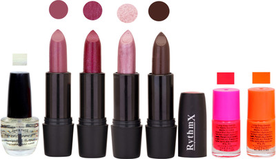 

Rythmx GSR RYTH BLK LIPSTICKS AND NAIL POLISH IMPORTANT COMBO 084(Set of 7)