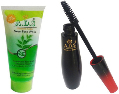 

ADS 1595 Waterproof Mascara / Neem Facewash(Set of 2)
