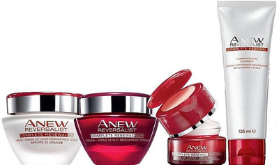 

Avon Anew Reversalist Full Size Regimen Kit [Day Cream / Night Cream / Cleanser / Eye Cream](Set of 4)