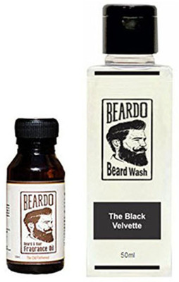 

Beardo Old Fashioned Oil 10ml and Black Velvette Wash 50ml(Set of 2)