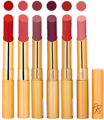 

Rythmx 6 Pcs Color Lipstick Makeup Creamy Matte Long Lasting Lip Colors 162201777(Multicolor,)