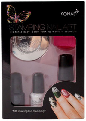 Konad Stamping Nail Art Kit - Set T(Set of 6)