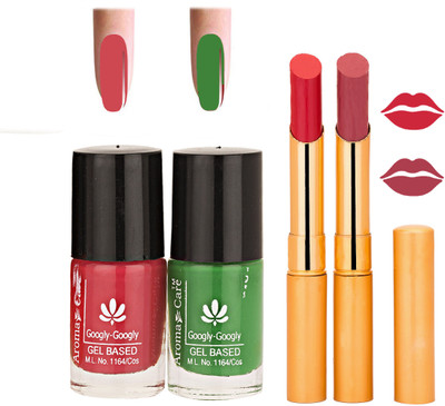 

Aroma Care Nail Polish Red Lipstick Combo 038(Set of 4)