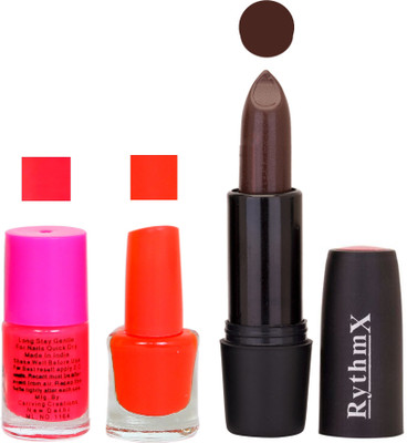 

Rythmx FB ST RYTH BLK LIPSTICKS AND NAIL POLISH IMPORTANT COMBO 29(Set of 3)