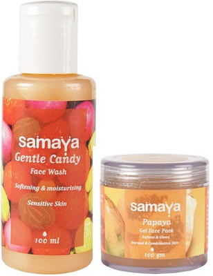 23% OFF on Samaya Gentle Candy Face Wash And Papaya Face Pack Combo(Set of 2) 23% OFF on Samaya Gentle Candy Face Wash And Papaya Face Pack Combo(Set of 2)